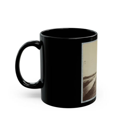 Houses In Flooded Area (U.S. Civil War) Black Coffee Mug-Go Mug Yourself