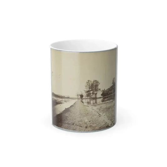 Houses in Flooded Area (U.S. Civil War) Color Changing Coffee Mug 11oz Default Title 11oz - Go Mug Yourself