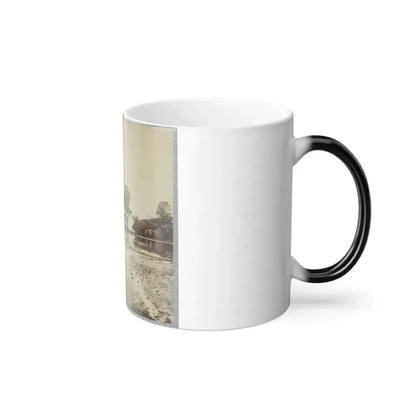 Houses in Flooded Area (U.S. Civil War) Color Changing Coffee Mug 11oz - Go Mug Yourself