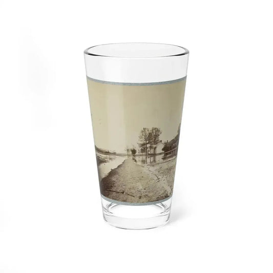 Houses In Flooded Area (U.S. Civil War) Pint Glass 16oz 16oz - Go Mug Yourself