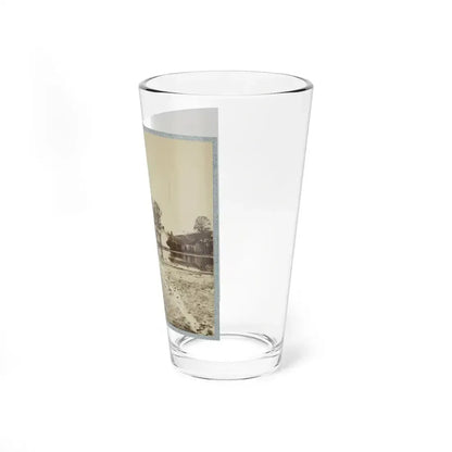 Houses In Flooded Area (U.S. Civil War) Pint Glass 16oz - Go Mug Yourself