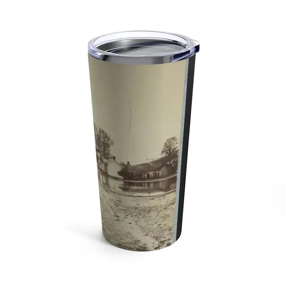 Houses In Flooded Area (U.S. Civil War) Tumbler 20oz - Go Mug Yourself