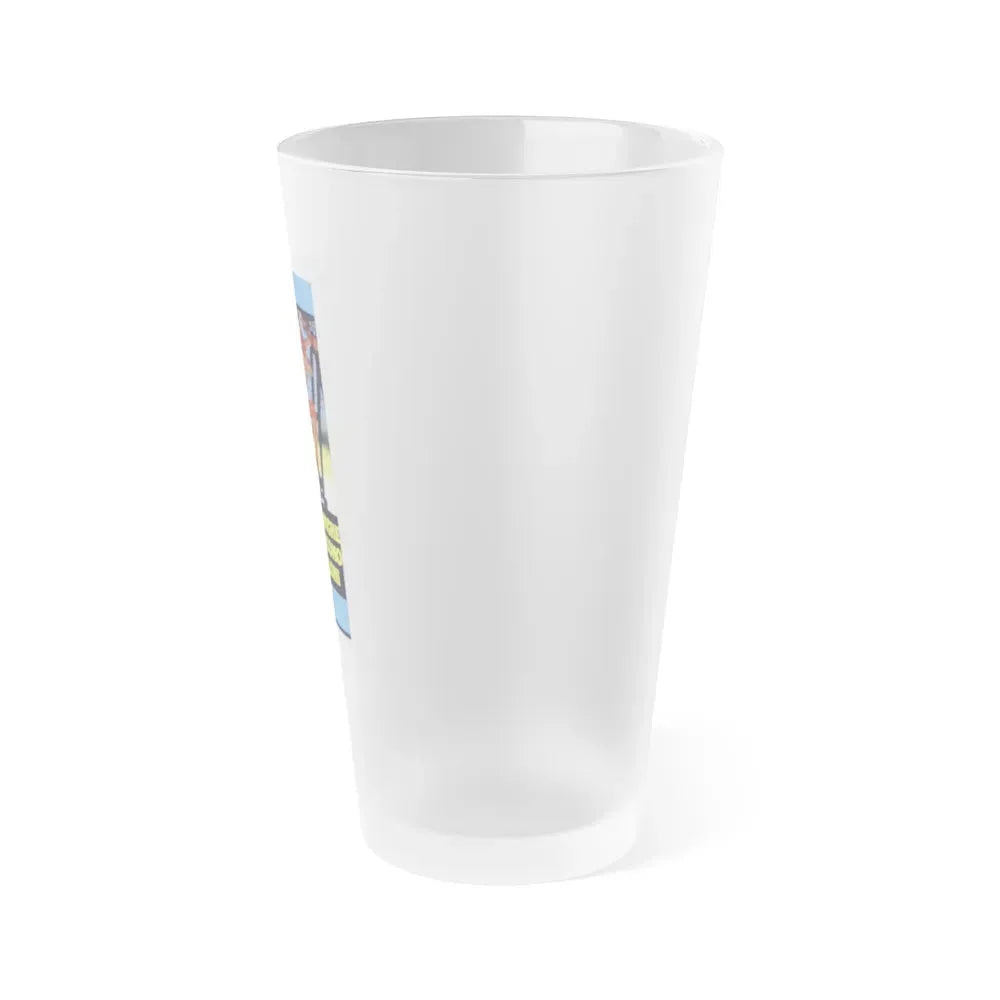 HOUSEWIVES PREFER STALLIONS Movie Poster - Frosted Pint Glass 16oz - Go Mug Yourself