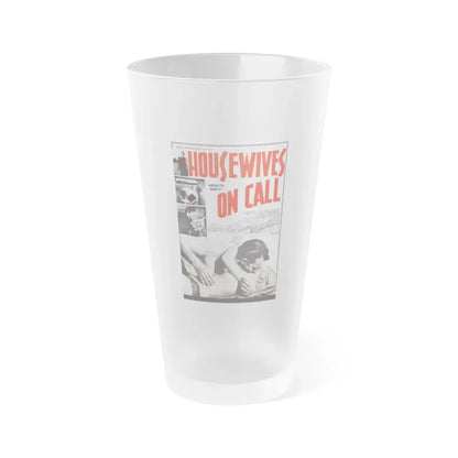HOUSWIVES ON CALL 1967 Movie Poster - Frosted Pint Glass 16oz 16oz Frosted - Go Mug Yourself