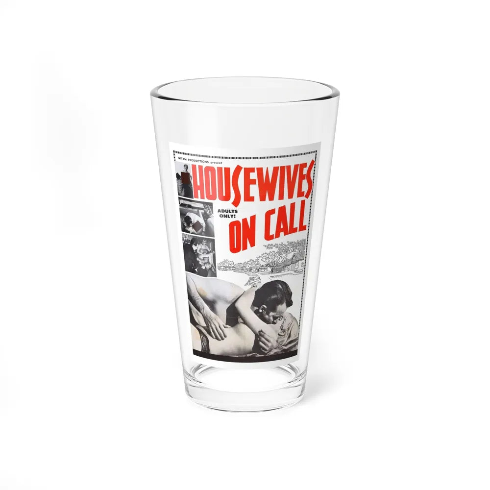 HOUSWIVES ON CALL 1967 Movie Poster - Pint Glass 16oz-16oz-Go Mug Yourself