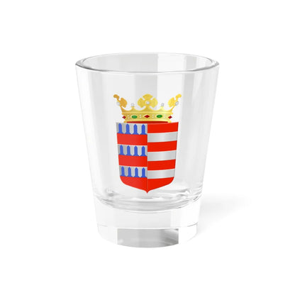 Houten wapen (Netherlands) (Coat of Arms) Shot Glass 1.5oz 1.5oz - Go Mug Yourself