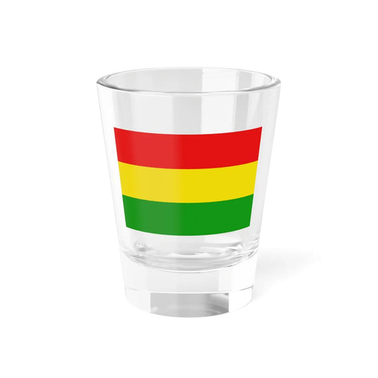 Houthalen-Helchterenvlag (Belgium) Shot Glass 1.5oz 1.5oz - Go Mug Yourself