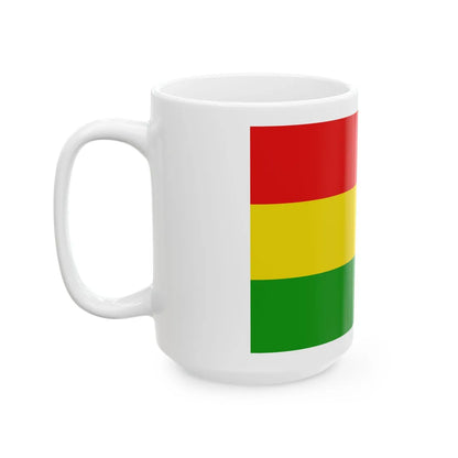 Houthalen-Helchterenvlag (Belgium) White Coffee Mug - Go Mug Yourself