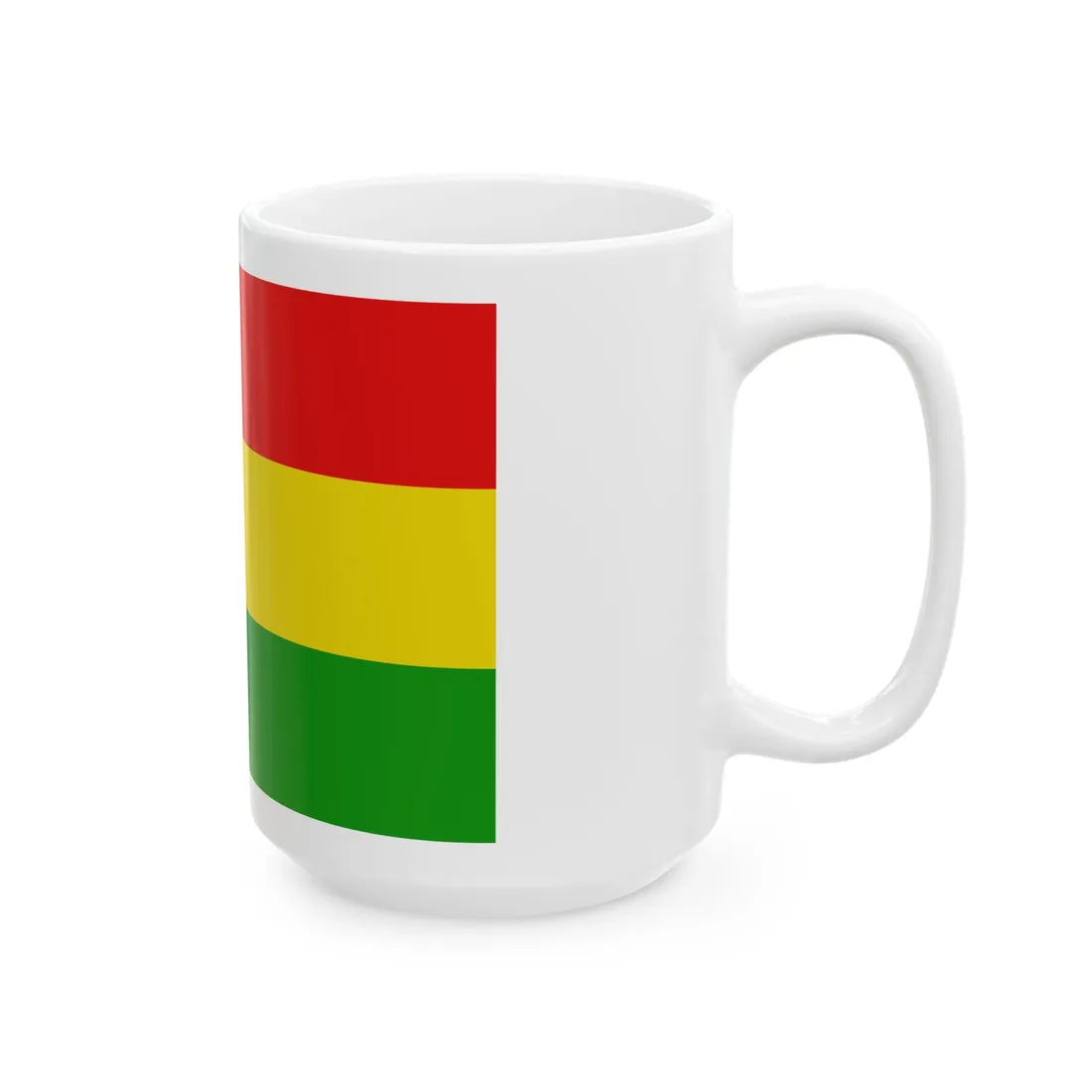 Houthalen-Helchterenvlag (Belgium) White Coffee Mug - Go Mug Yourself