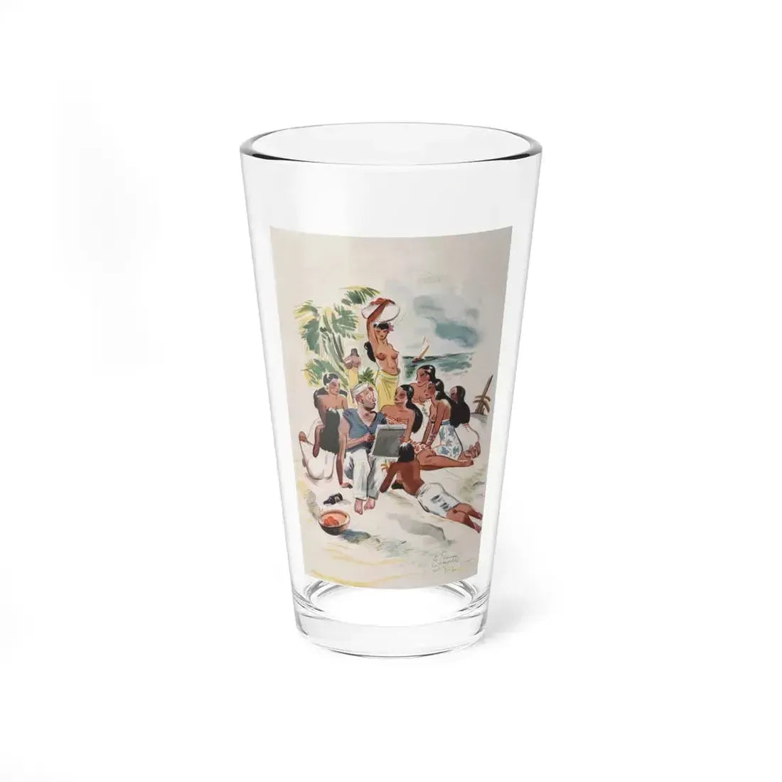 How d'ya spell polygamy, Esquire, Autumn 1933 - Pint Glass 16oz 16oz - Go Mug Yourself