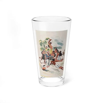 How d'ya spell polygamy, Esquire, Autumn 1933 - Pint Glass 16oz 16oz - Go Mug Yourself