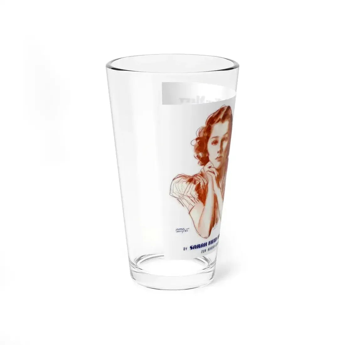 How Do You Meet Trouble, Woman's Home Companion, October 1938 - Pint Glass 16oz - Go Mug Yourself