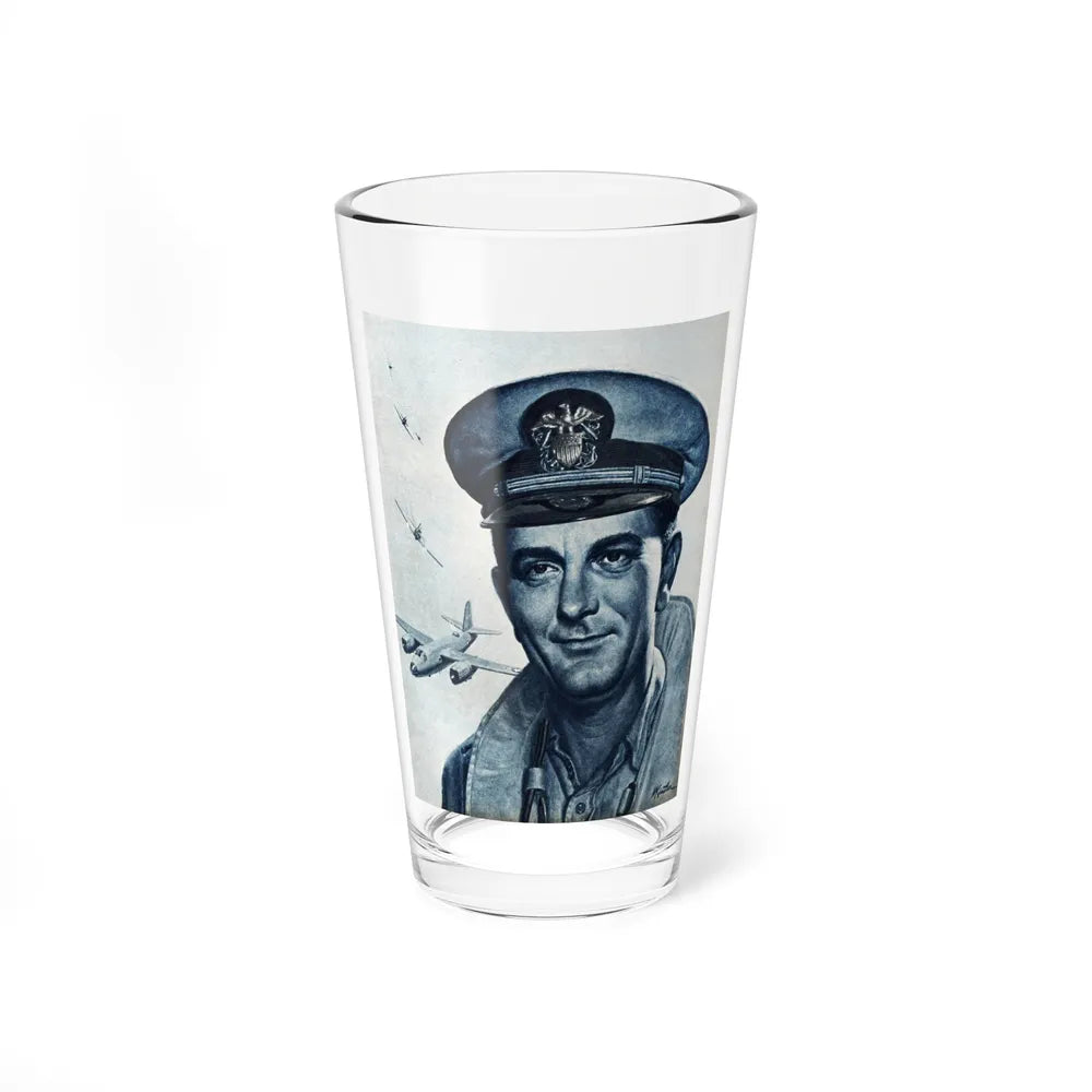 How Lyndon Johnson Won the Silver Star, Saga, April 1964 - Pint Glass 16oz-16oz-Go Mug Yourself