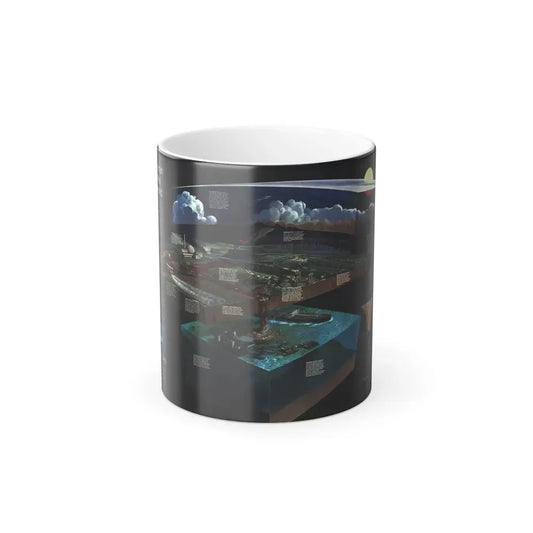 How Man Pollutes His World (1970) (Map) Color Changing Mug 11oz Default Title - Go Mug Yourself