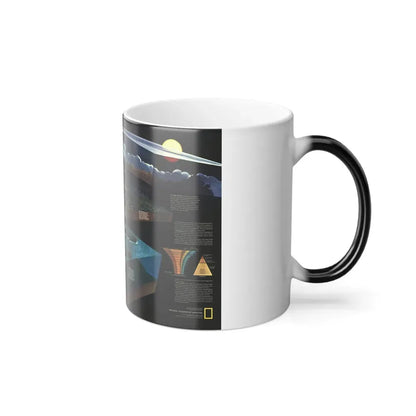 How Man Pollutes His World (1970) (Map) Color Changing Mug 11oz - Go Mug Yourself