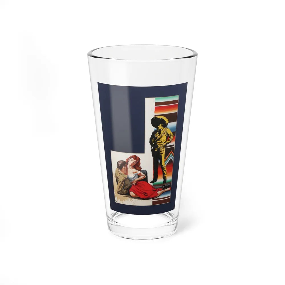 How Sharp The Point, Pyramid paperback cover, 1959 - Pint Glass 16oz-16oz-Go Mug Yourself