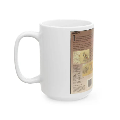 HOW THE RHINOCEROS GOT HIS SKIN AND HOW THE CAMEL GOT HIS HUMP (VHS COVER) - White Coffee Mug - Go Mug Yourself