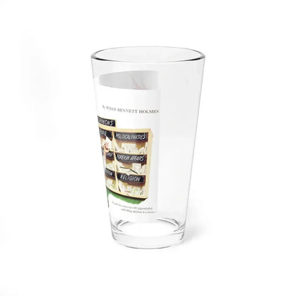 How to be a Girl (1), Woman's Day, February 1949 - Pint Glass 16oz - Go Mug Yourself