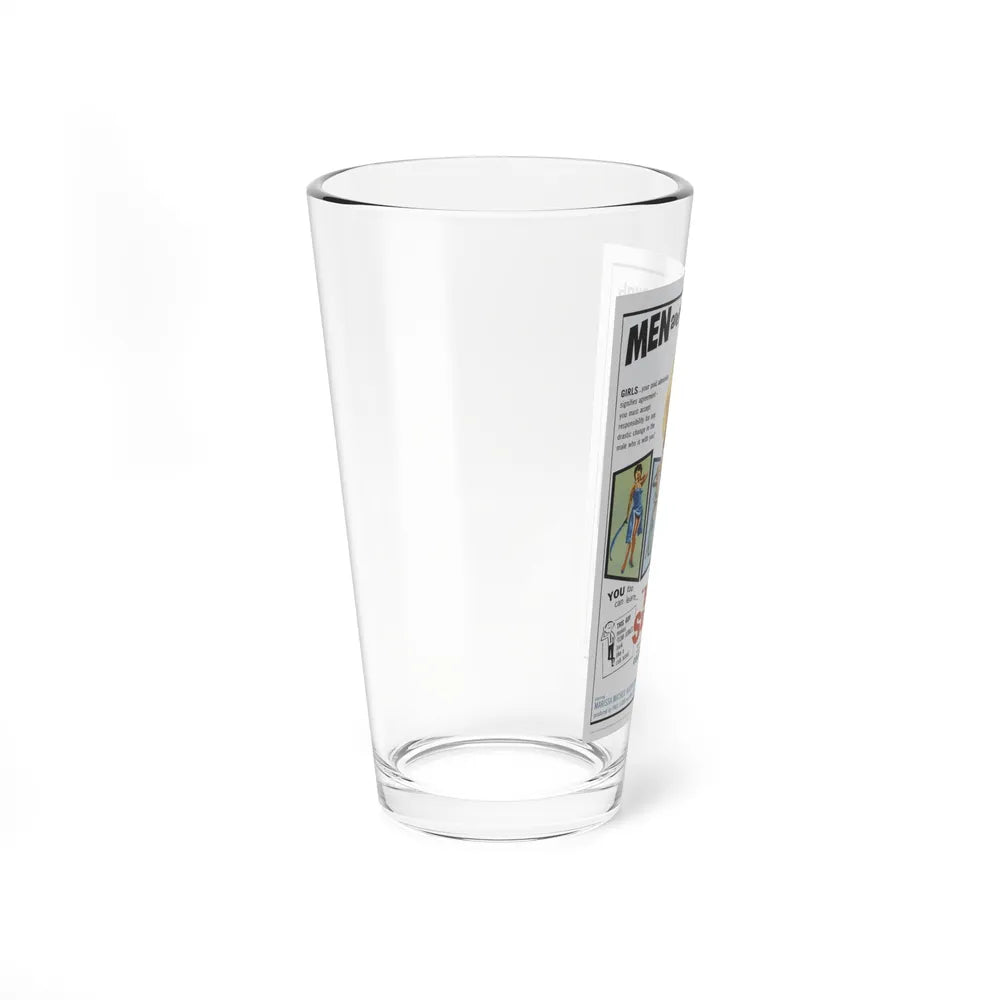 HOW TO SUCCEED WITH GIRLS 1964 Movie Poster - Pint Glass 16oz - Go Mug Yourself