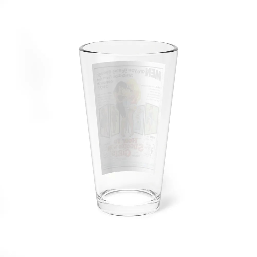 HOW TO SUCCEED WITH GIRLS 1964 Movie Poster - Pint Glass 16oz - Go Mug Yourself