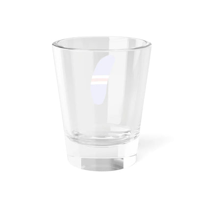 Howland Island flag map local (United States) Shot Glass 1.5oz - Go Mug Yourself