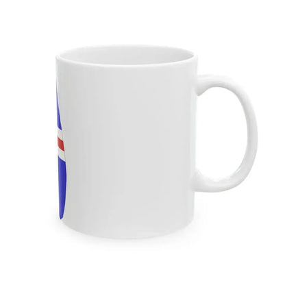 Howland Island flag map local (United States) White Coffee Mug - Go Mug Yourself