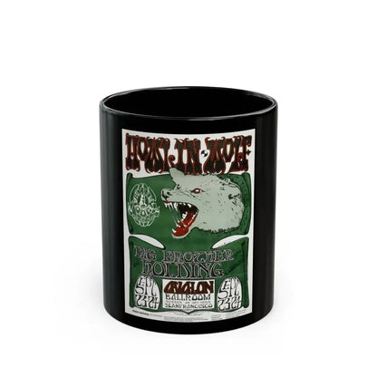 Howlin' Wolf Poster (Music Poster) Black Coffee Mug 11oz - Go Mug Yourself