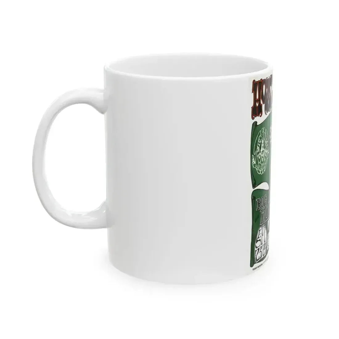Howlin' Wolf Poster (Music Poster) White Coffee Mug - Go Mug Yourself