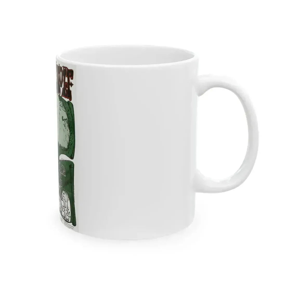 Howlin' Wolf Poster (Music Poster) White Coffee Mug - Go Mug Yourself