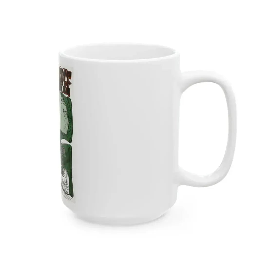 Howlin' Wolf Poster (Music Poster) White Coffee Mug - Go Mug Yourself