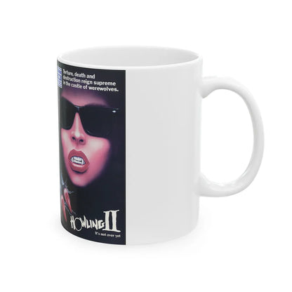 HOWLING 2 (VHS COVER) - White Coffee Mug-Go Mug Yourself