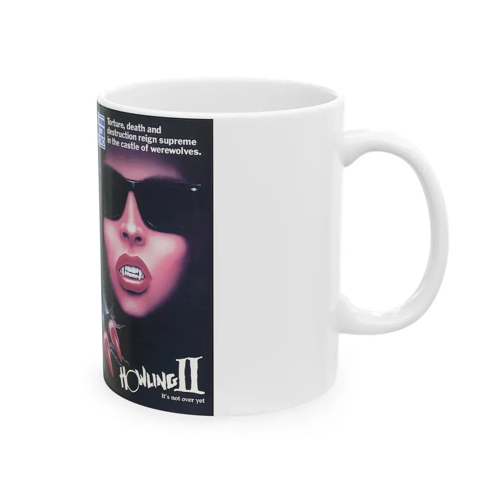 HOWLING 2 (VHS COVER) - White Coffee Mug - Go Mug Yourself
