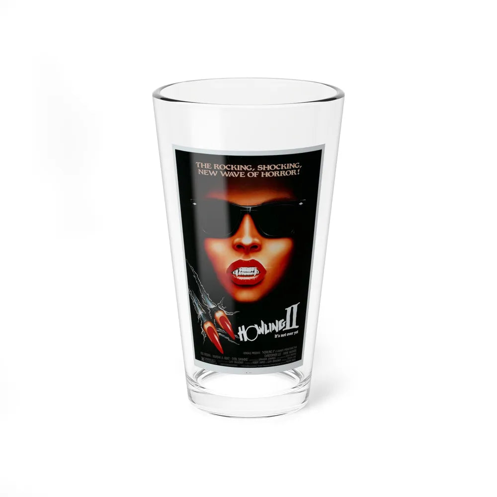 HOWLING II 1985 Movie Poster - Pint Glass 16oz-16oz-Go Mug Yourself