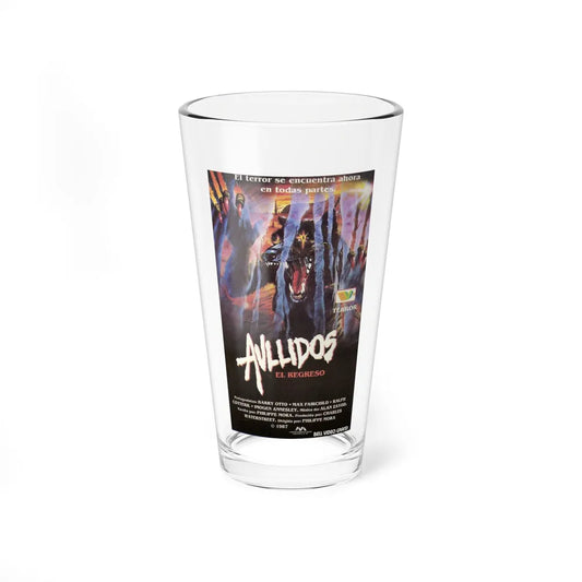 HOWLING III 1987 Movie Poster - Pint Glass 16oz-16oz-Go Mug Yourself