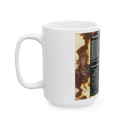 HOWLING IV THE ORIGINAL NIGHTMARE IVE ENTERTAINMENT (VHS COVER) - White Coffee Mug-Go Mug Yourself