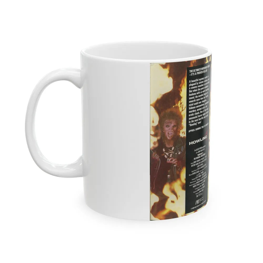 HOWLING IV THE ORIGINAL NIGHTMARE IVE ENTERTAINMENT (VHS COVER) - White Coffee Mug-Go Mug Yourself