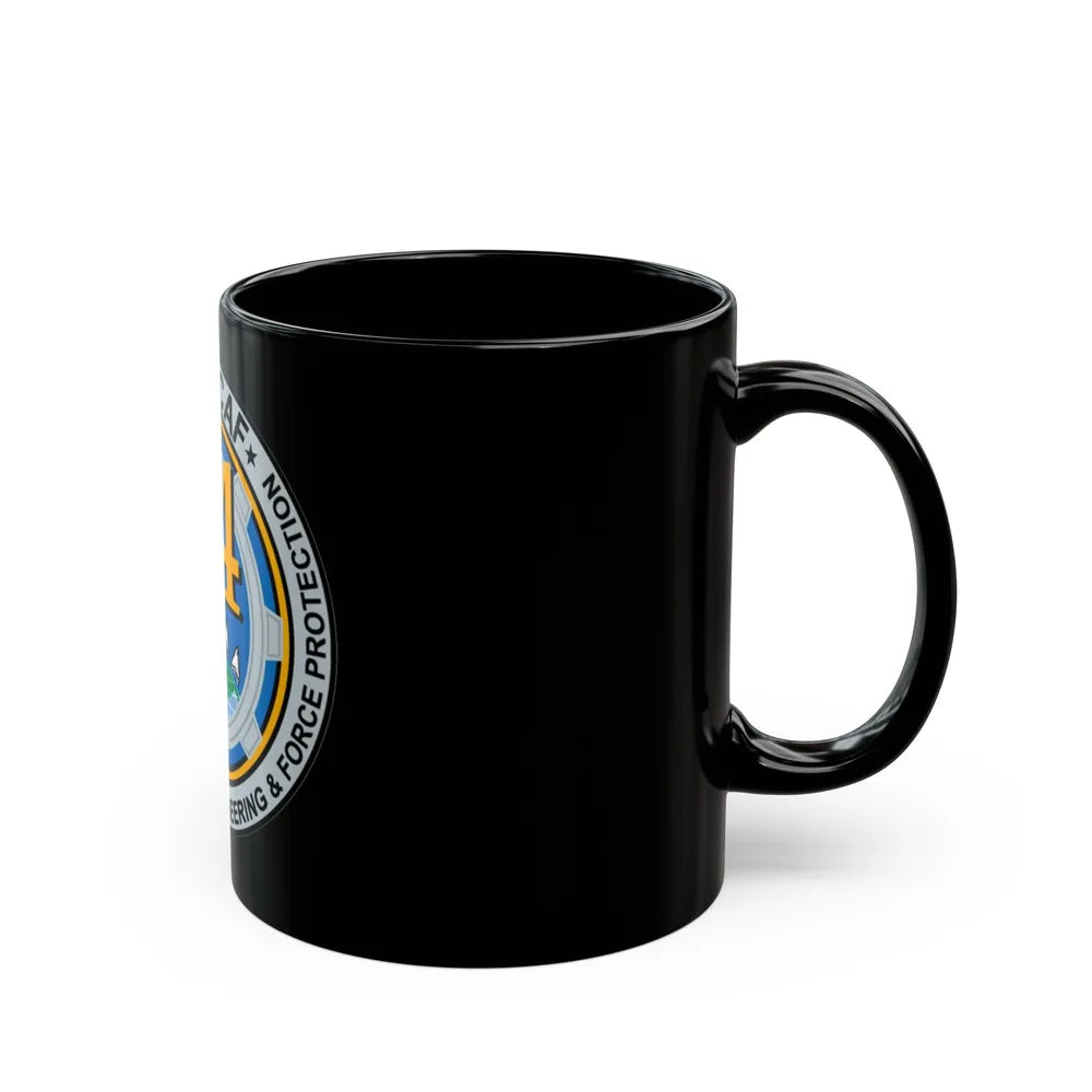 HQ PACAF A4 (U.S. Air Force) Black Coffee Mug-Go Mug Yourself