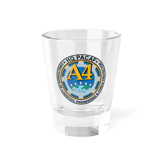 HQ PACAF A4 (U.S. Air Force) Shot Glass 1.5oz 1.5oz - Go Mug Yourself