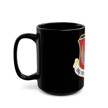 HQ Tennessee Air National Guard (U.S. Air Force) Black Coffee Mug-Go Mug Yourself