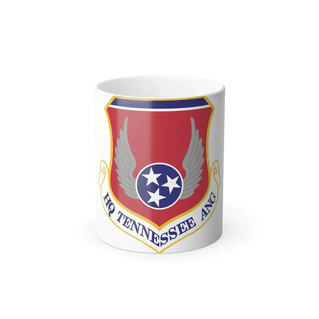 HQ Tennessee Air National Guard (U.S. Air Force) Color Changing Coffee Mug 11oz - Go Mug Yourself