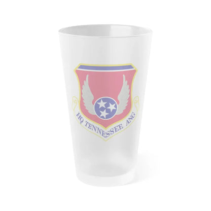 HQ Tennessee Air National Guard (U.S. Air Force) Frosted Pint Glass 16oz Default Title - Go Mug Yourself