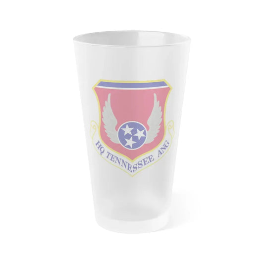 HQ Tennessee Air National Guard (U.S. Air Force) Frosted Pint Glass 16oz Default Title - Go Mug Yourself