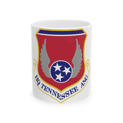 HQ Tennessee Air National Guard (U.S. Air Force) White Coffee Mug 11oz - Go Mug Yourself