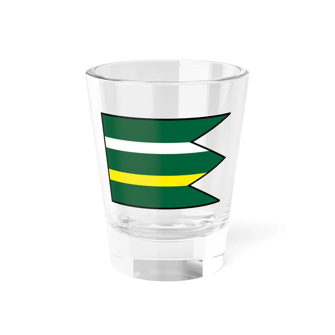 Hrabicov Zarnovica Flag (Slovakia) Shot Glass 1.5oz 1.5oz - Go Mug Yourself