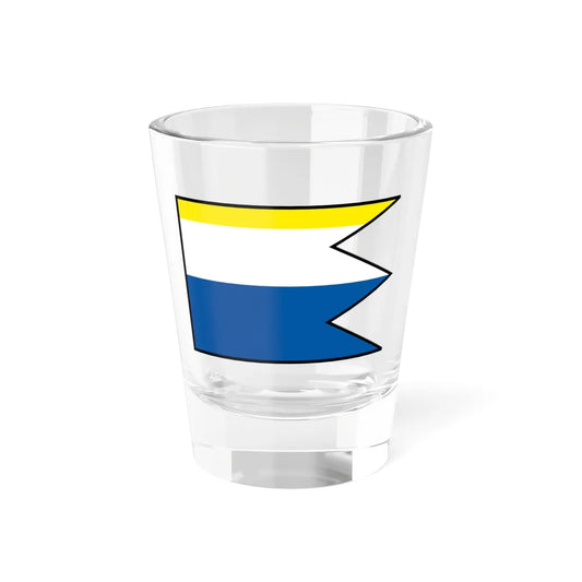 Hrabovcik Svidnik Flag (Slovakia) Shot Glass 1.5oz 1.5oz - Go Mug Yourself