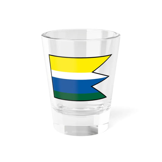 Hrabovec Bardejov Flag (Slovakia) Shot Glass 1.5oz 1.5oz - Go Mug Yourself