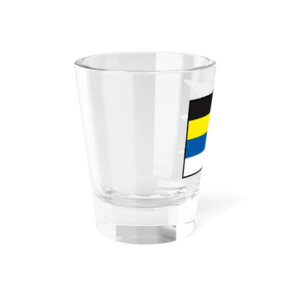 Hrabovka Trencin Flag (Slovakia) Shot Glass 1.5oz - Go Mug Yourself