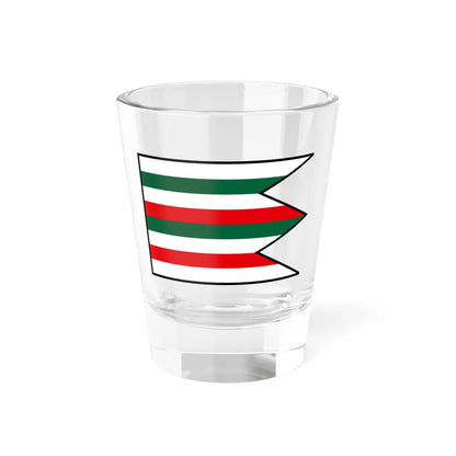 Hrabske Bardejov Flag (Slovakia) Shot Glass 1.5oz 1.5oz - Go Mug Yourself