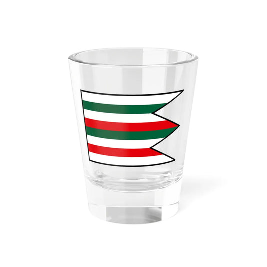 Hrabske Bardejov Flag (Slovakia) Shot Glass 1.5oz 1.5oz - Go Mug Yourself