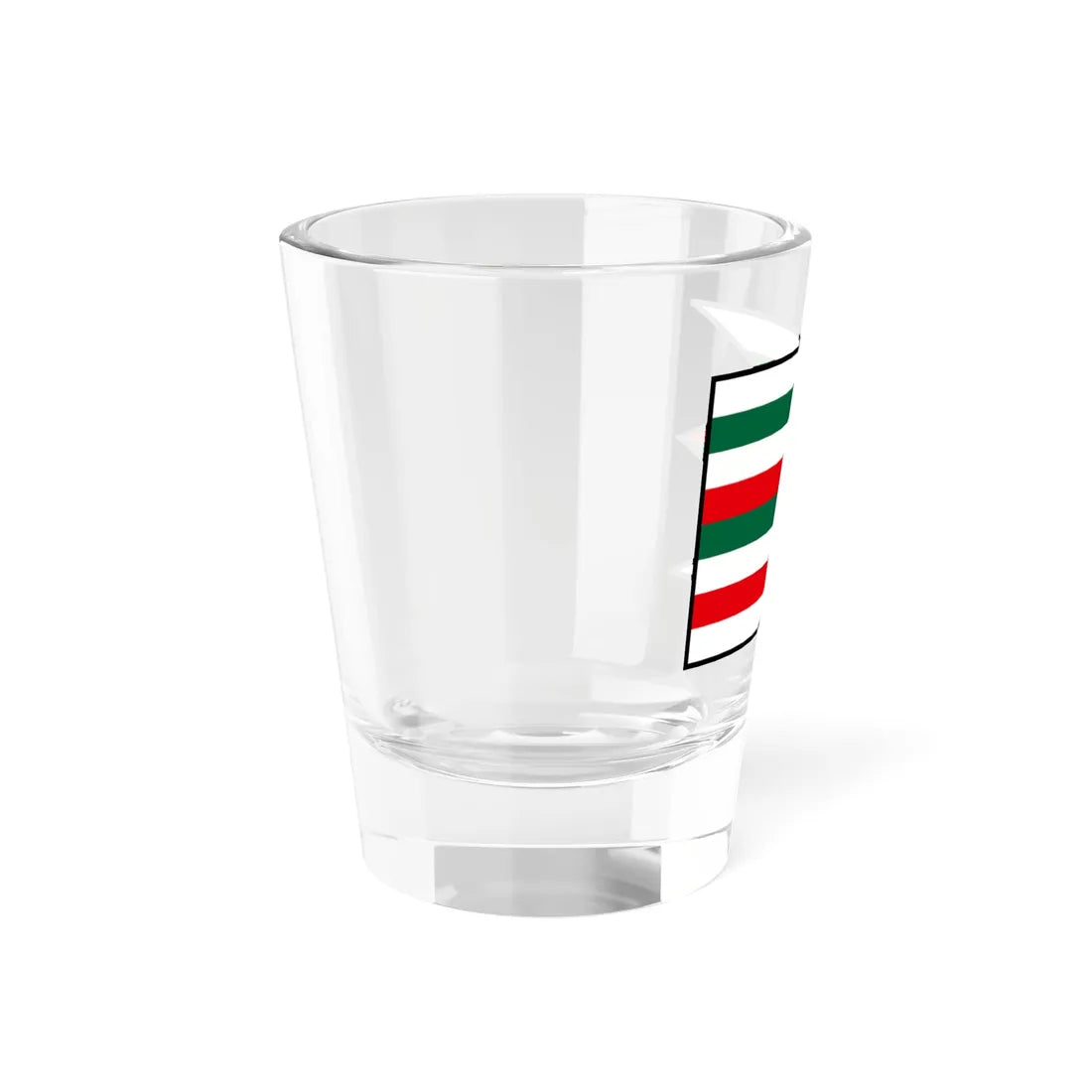 Hrabske Bardejov Flag (Slovakia) Shot Glass 1.5oz - Go Mug Yourself